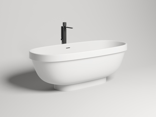 Ванна из искусственного камня Salini GRECA 103121MF 180х80 отдельностоящая овальная